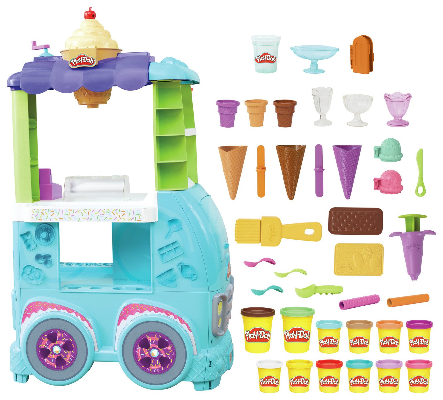 Play-Doh Ice Cream Truck Playset