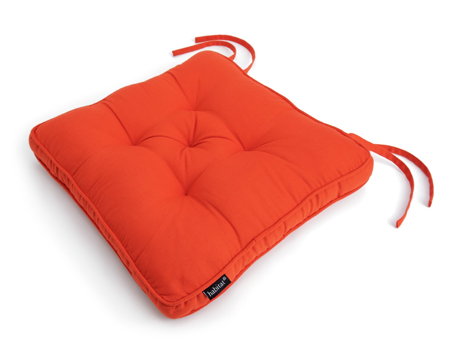 Habitat Festive Pack of 2 Seat Cushion - Red