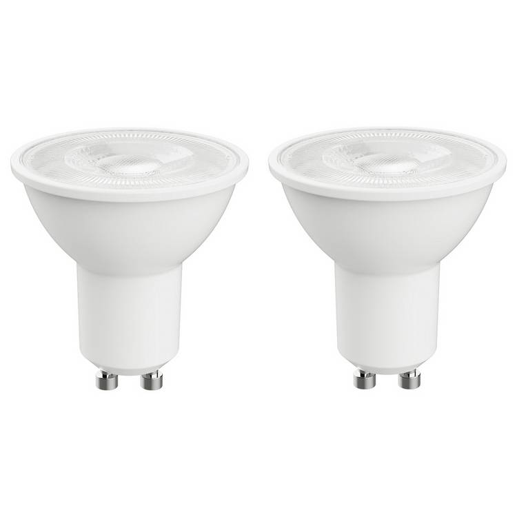 Argos Home 2.4W LED GU10 Light Bulb - 2 Pack 0