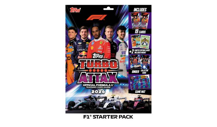 Topps Turbo Attax 2026 Formula 1 Starter Pack Trading Card Game