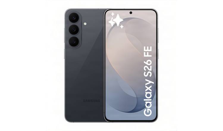 SIM Free Samsung Galaxy S26 FE 5G 256GB AI Mobile Phone - Graphite
