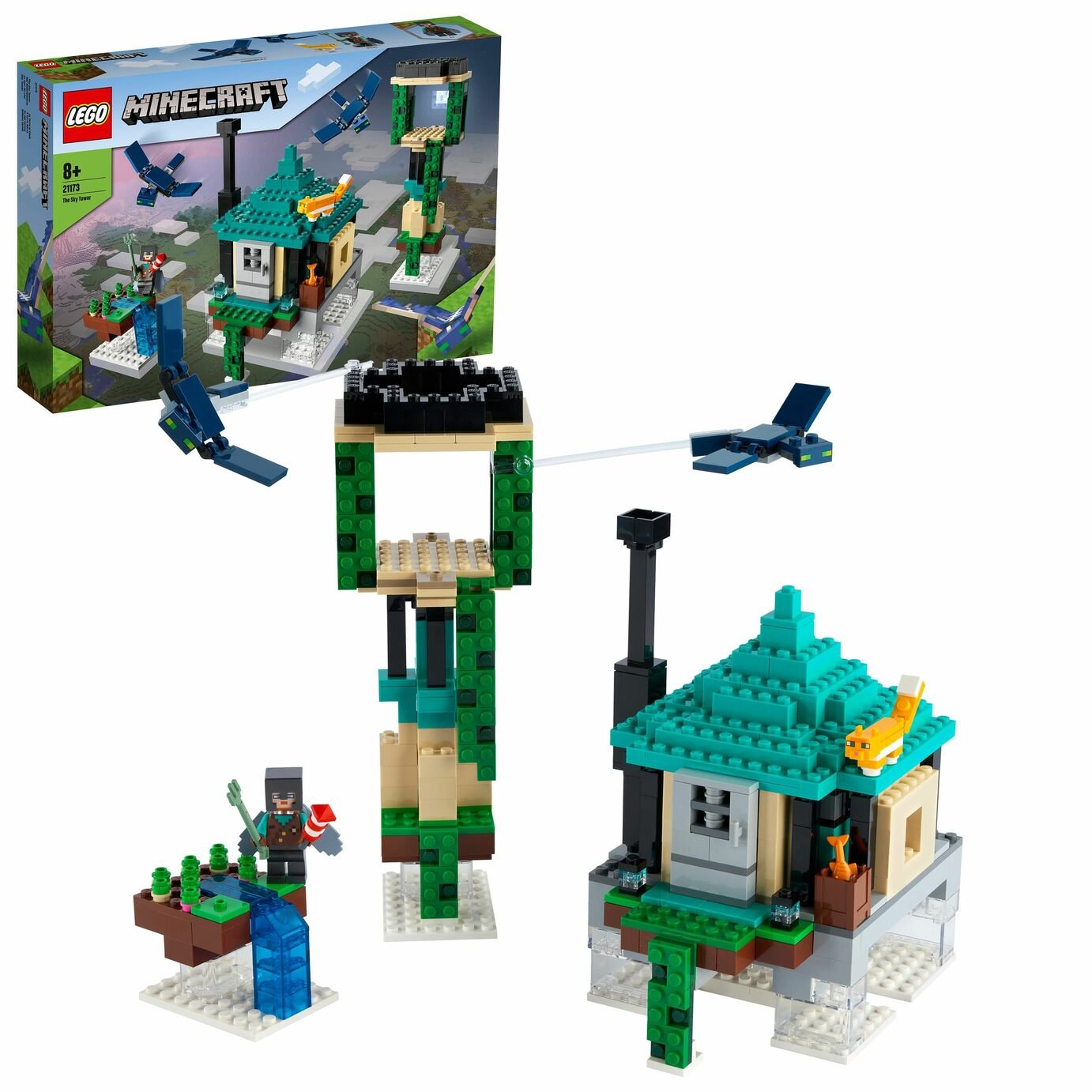 LEGO Minecraft The Sky Tower Building Set for Kids 21173 review