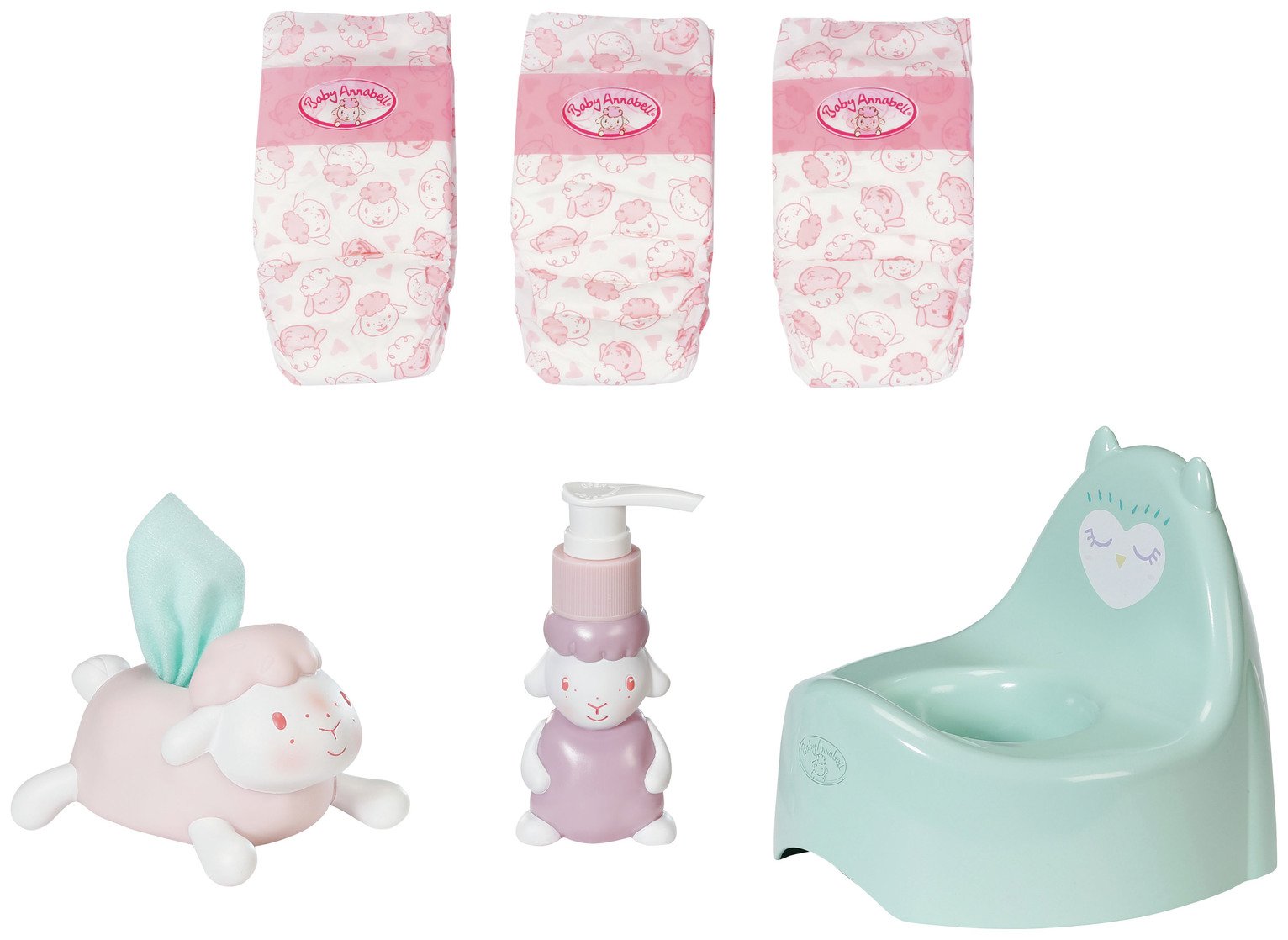 Baby Annabell Dolls Potty Set