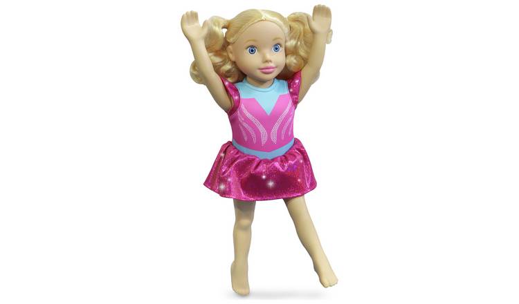 Barbie gymnastics best sale set b&m