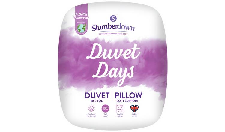 Buy Slumberdown Duvet Days 10.5 Tog Duvet and Pillow Set Single Duvets Argos