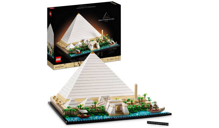 Buy LEGO Architecture Great Pyramid of Giza Set for Adults 21058