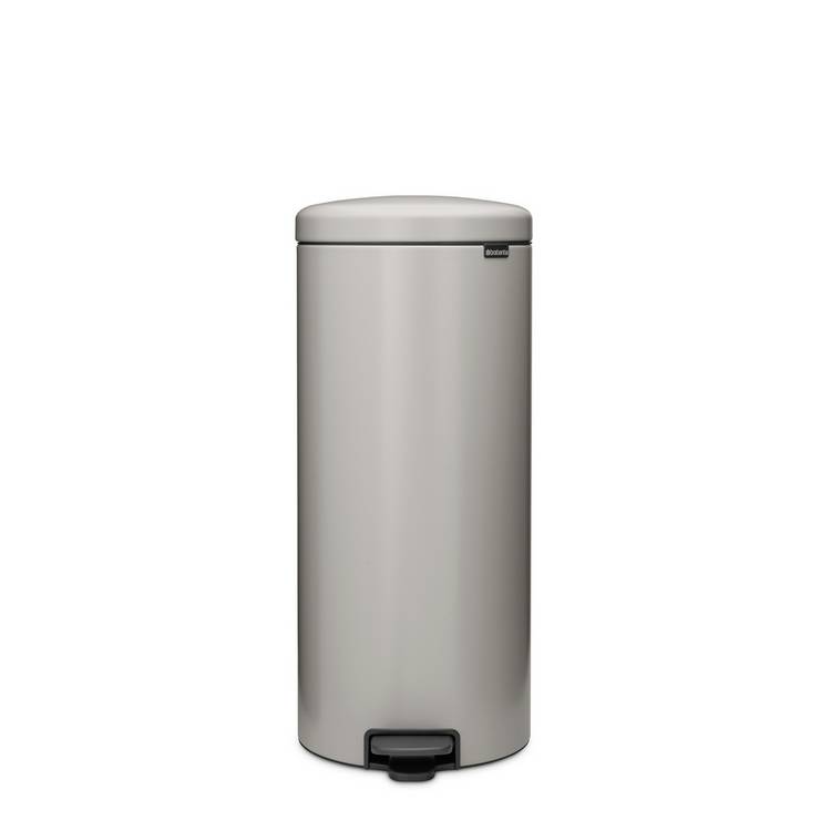 Brabantia NewIcon 30 Liter Pedal Bin - Soft Grey 0