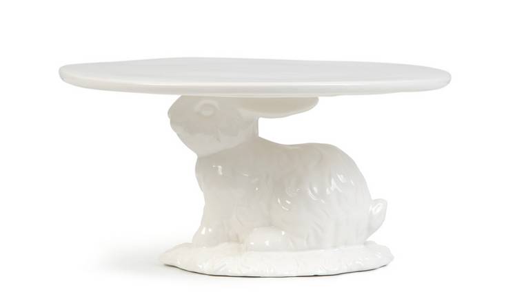 Argos Home Porcelain Bunny Cake Stand