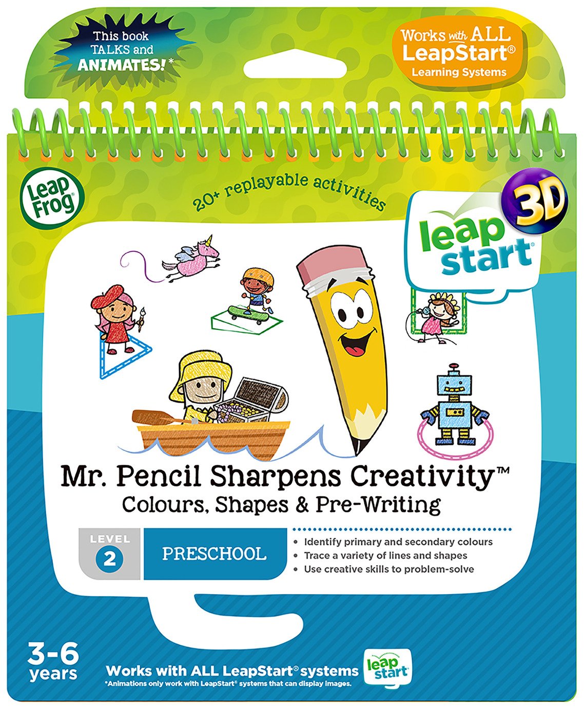 LeapFrog Mr. Pencil Sharpens Creativity Activity Book review