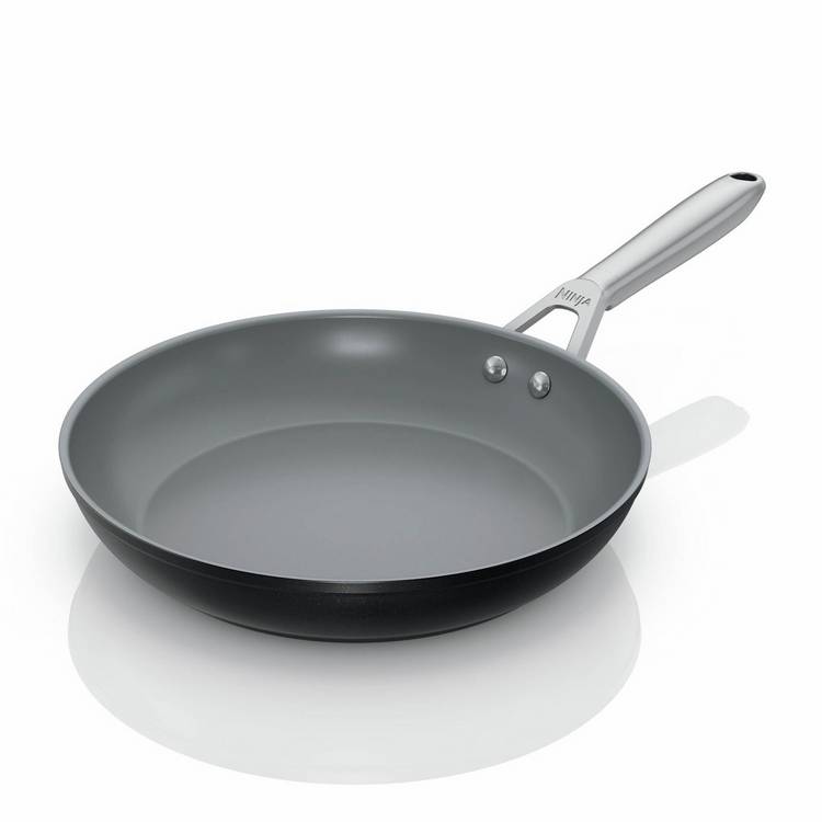 Ninja Ceramic Pro 28cm Aluminium Frying Pan - Black 0