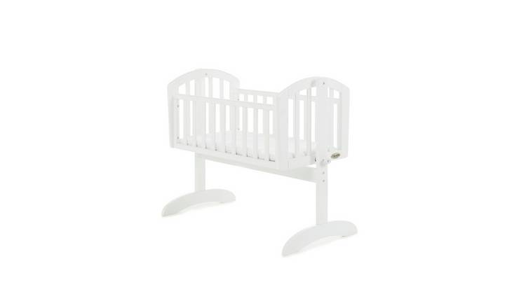 Buy Obaby Sophie Swinging Crib and Mattress White Argos