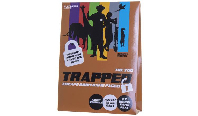 Trapped Escape Room Game Packs The Zoo