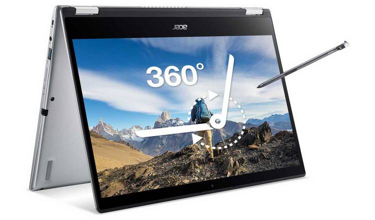 Acer Spin 3 14in i3 4GB 128GB 2-in-1 FHD Laptop - Silver