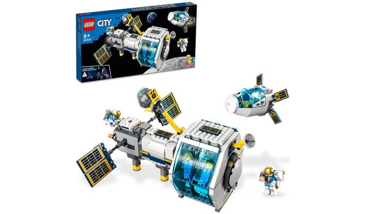 LEGO City Lunar Space Station Toy Model Building Set 60349