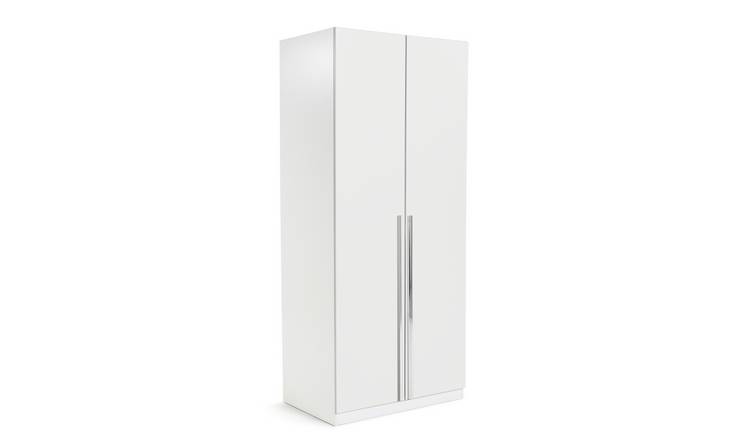 Habitat Munich 2 Door Wardrobe - White