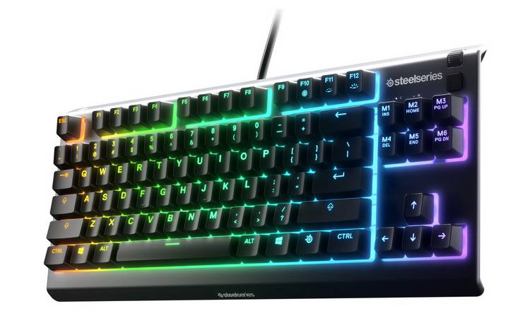 Steel Series Keyboard QWERTY Backlit Keyboard Steelseries Apex 7 Tkl