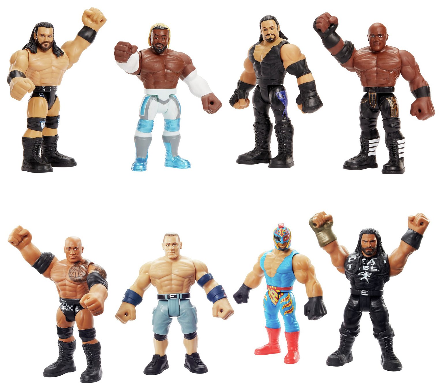 WWE Bend 'N Bash Action Figures Assortment