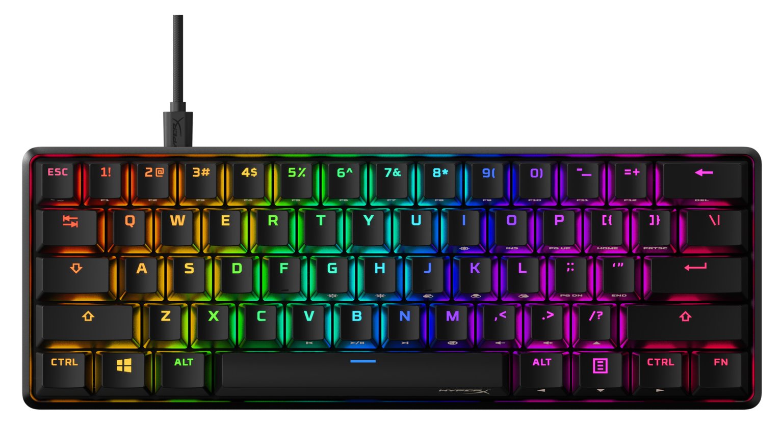 HyperX Alloy Origins 60 Wired Gaming Keyboard - Black