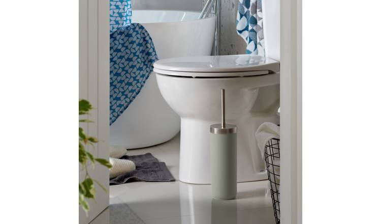 Buy Habitat Slimline Toilet Brush - Matt White | Toilet brushes | Argos