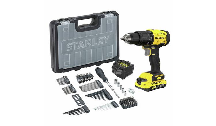 Stanley Fatmax V20 Cordless Brushless Hammer Drill - 18V