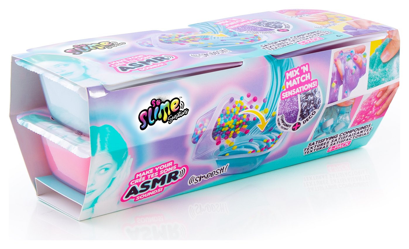 Buy So Slime Sensations Satisfying Compound Kit 4 Pack | Kids arts