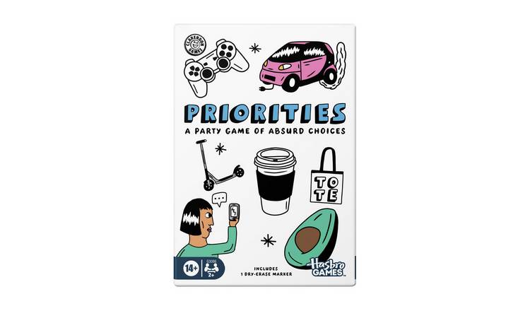 Hasbro Games Priorities Party Card Game