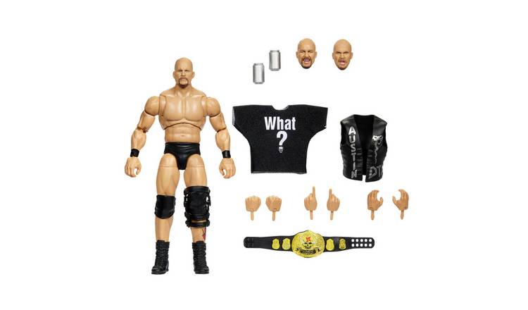 WWE Ultimate Edition Stone Cold Steve Austin Action Figure & Accessories Set