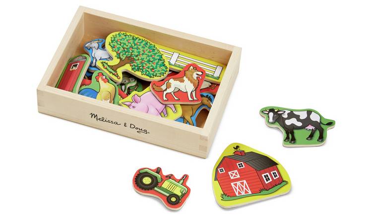 Melissa & Doug Construction Jigsaw Puzzles in a Box – Crib & Kids