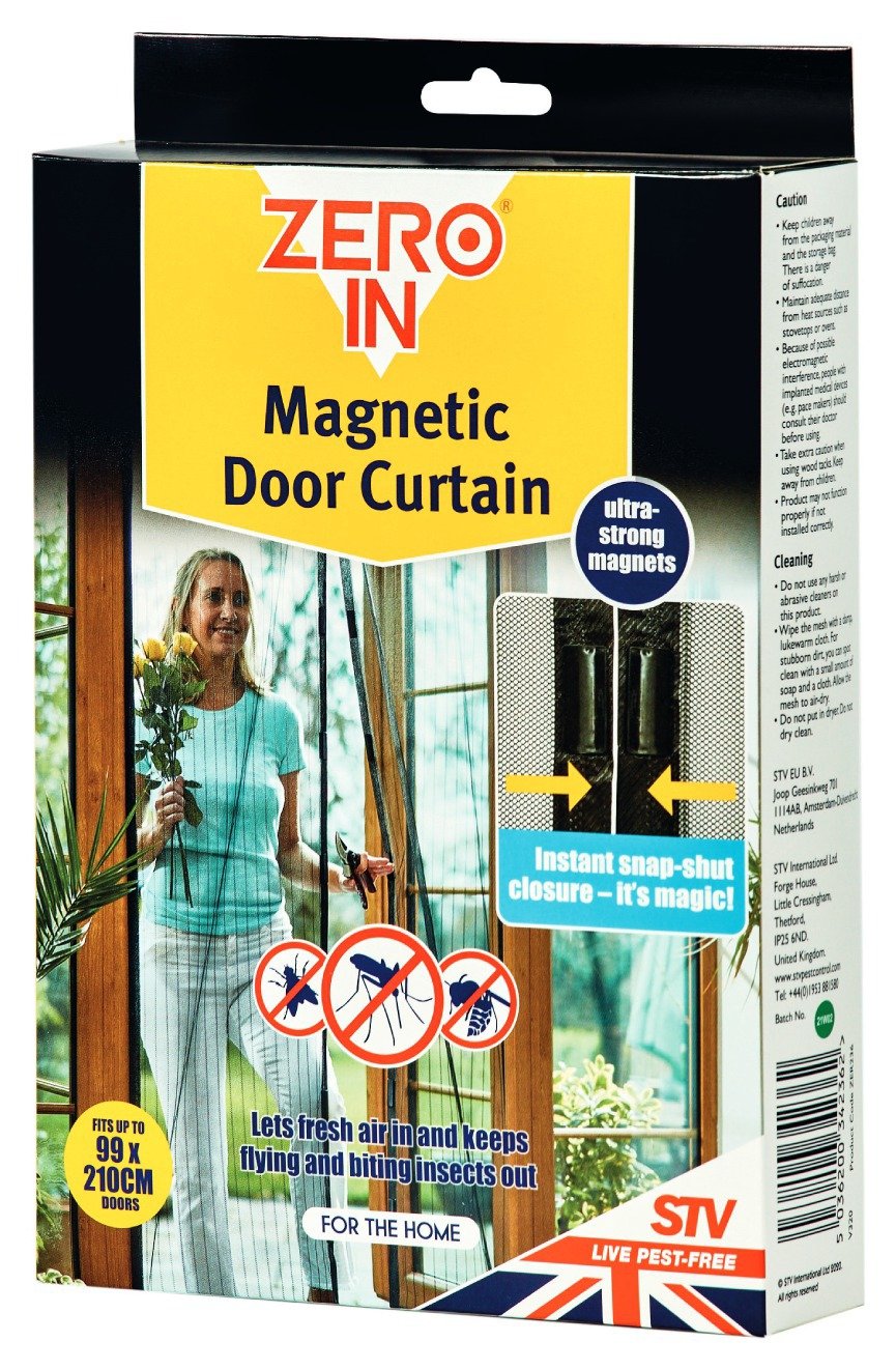 Zero In Magnetic Doorway Insect Curtain