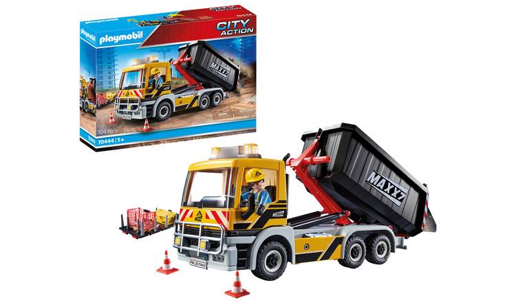 Playmobil construction hot sale site