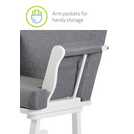 Buy KUB Haldon Rocking Nursing Chair White Nursing chairs Argos