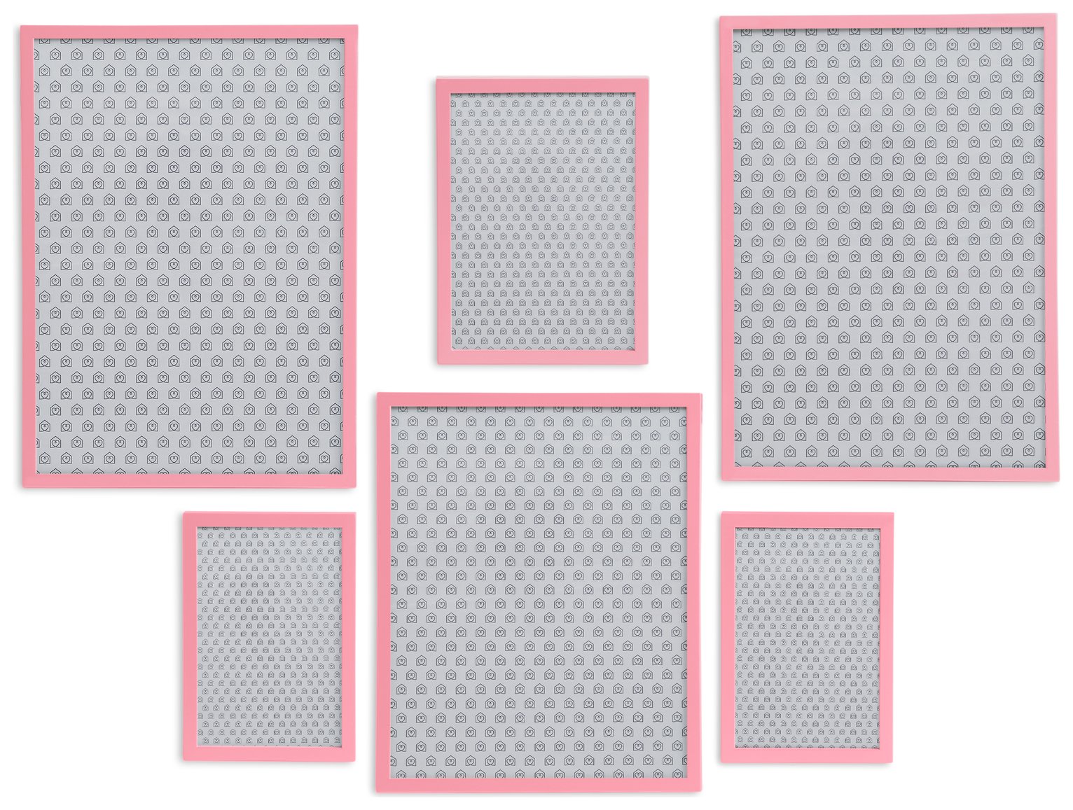 Habitat Kids Picture Wall Frame - Pink - Gallery Set