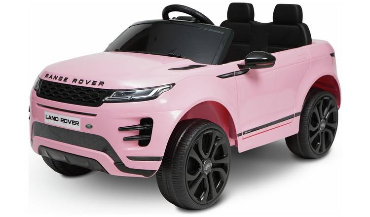 Voiture électrique 12v range rover evoque rose