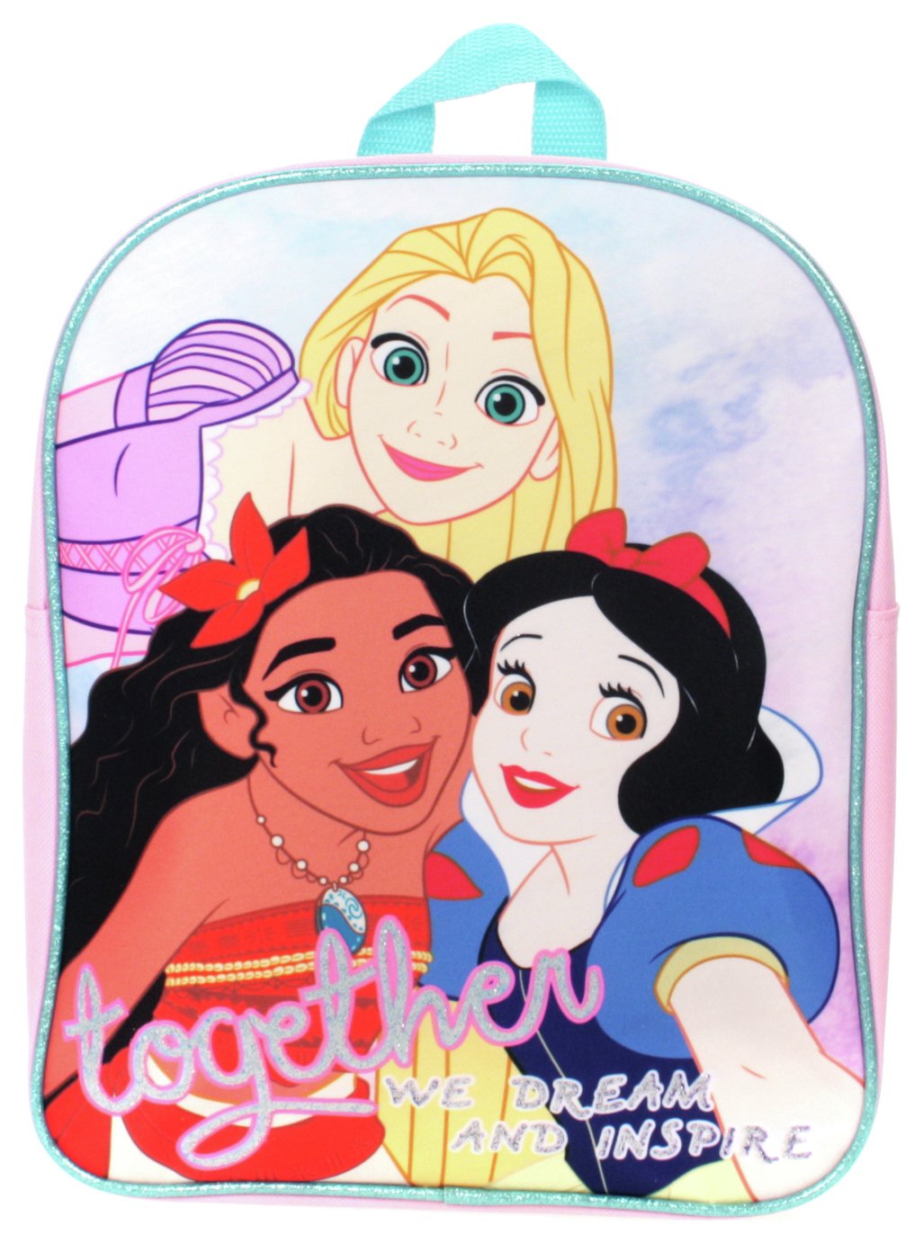 Disney Princess Holographic 6.7L Backpack - Pink