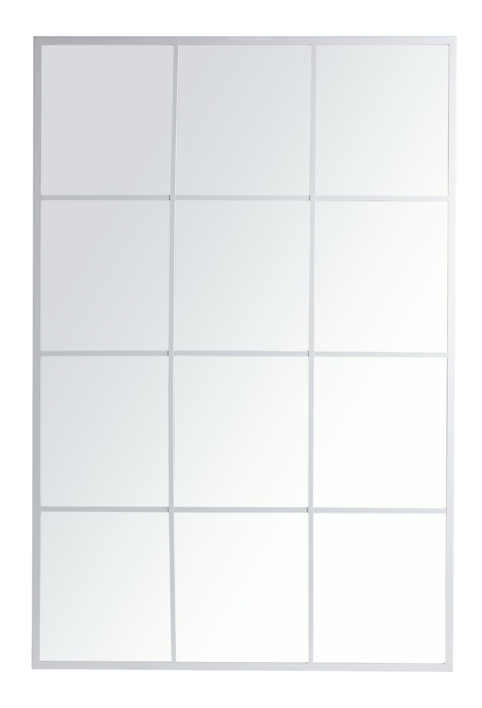 Habitat Rectangular Window Mirror - Grey - 120x80cm