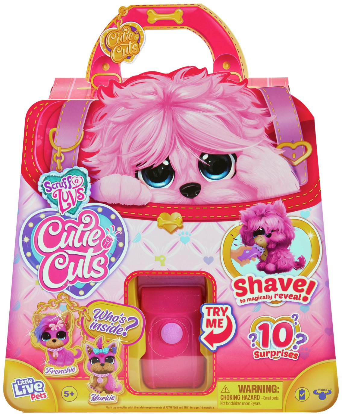 Scruff a Luvs Cutie Cuts - Pink