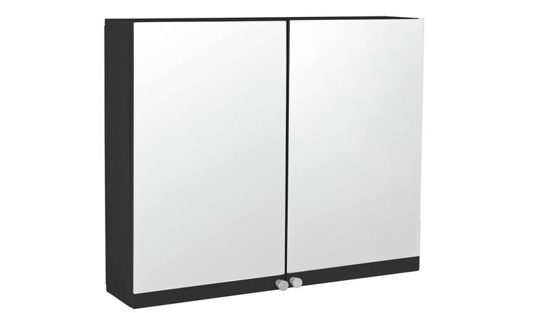 black bathroom wall cabinets