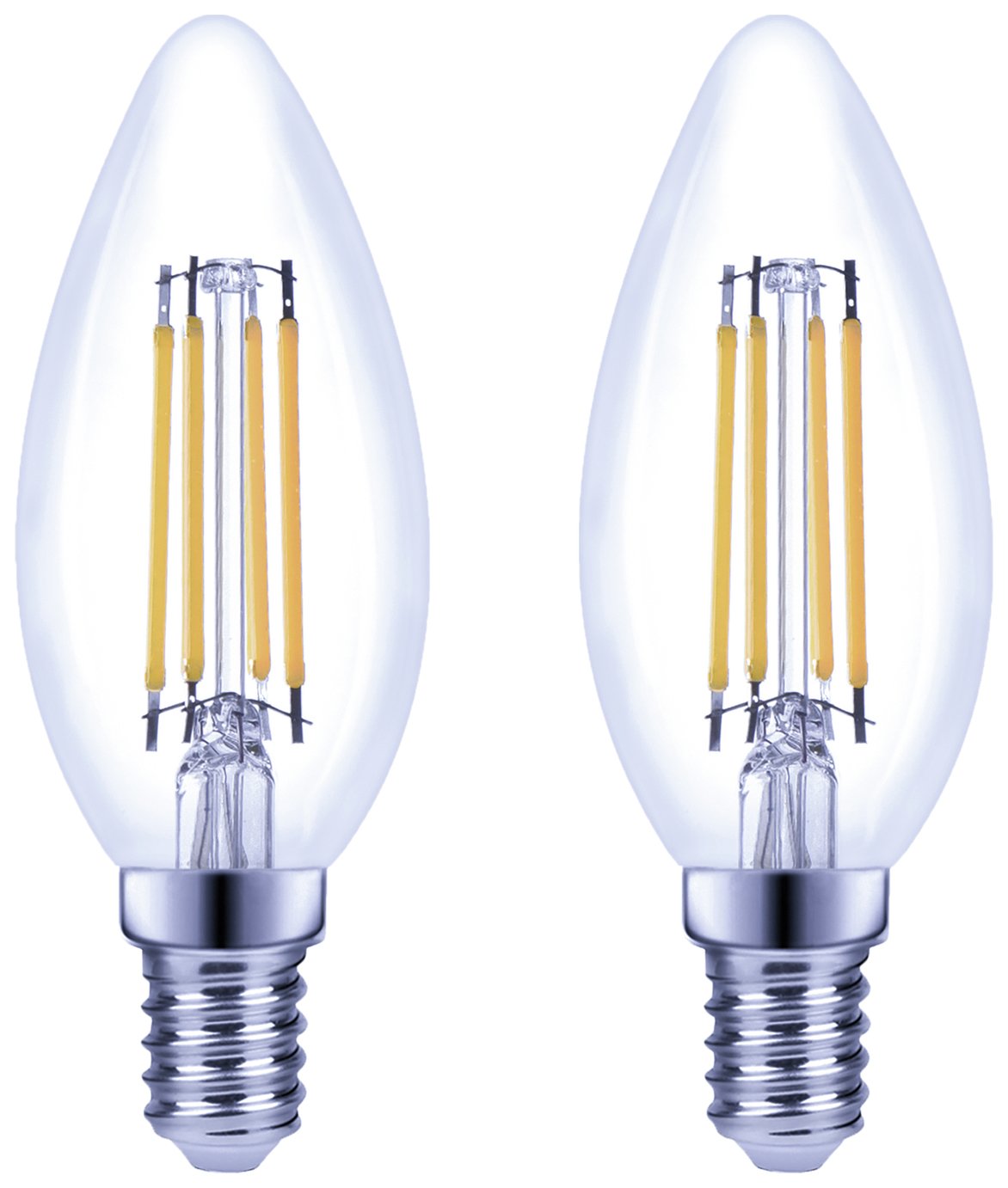 Argos Home 3.4W Filament LED SES Light Bulb - 2 Pack