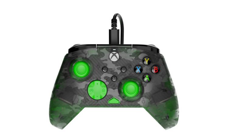 Turtle Beach Rematch Core Xbox & PC Wired Hall-Effect Controller - Camo Green
