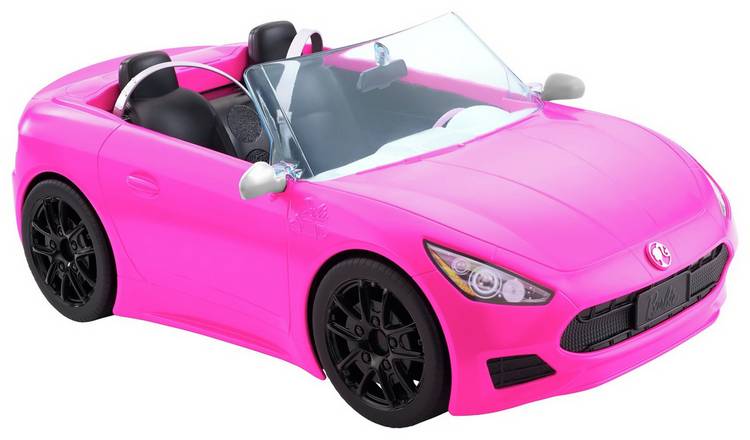 Buy Barbie Pink Convertible 2 Seater Vehicle with Rolling Wheels Doll accessories Argos