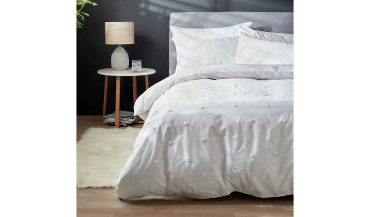 White duvet clearance cover