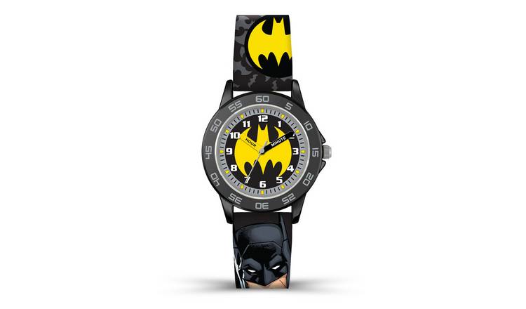 DC Kids Time Teacher Batman Silicone Strap Watch