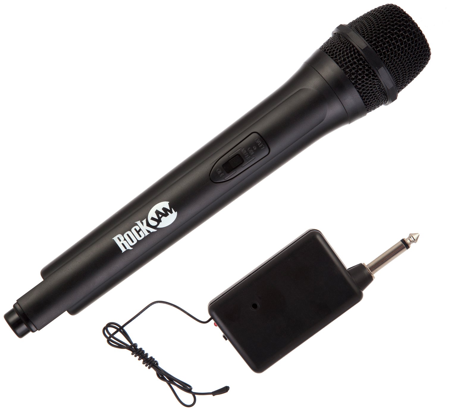 RockJam RJWM33-BK Wireless Microphone - Black