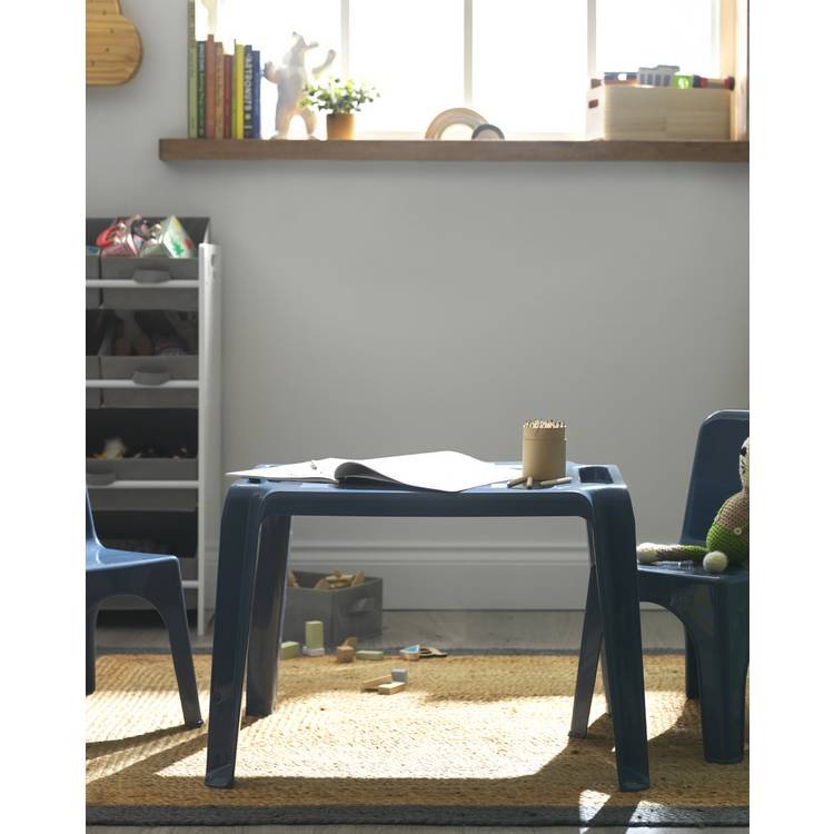 Bica Kids Plastic Table - Navy 0