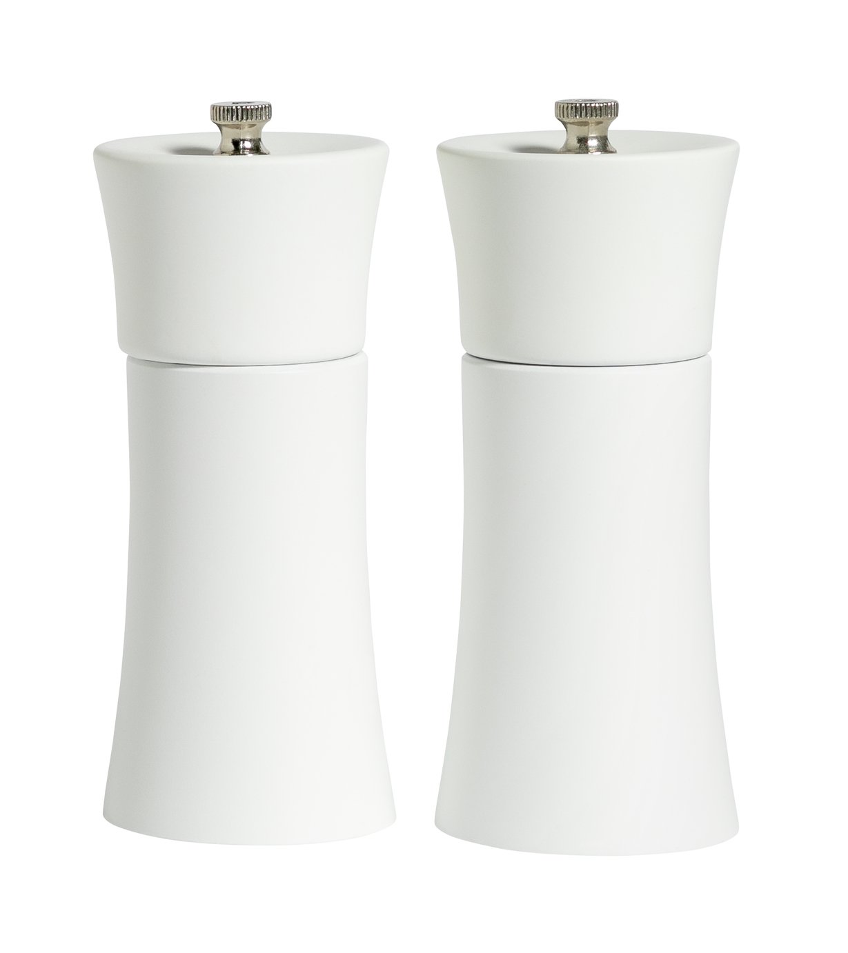 Argos Home Wood Salt and Pepper Mill - White