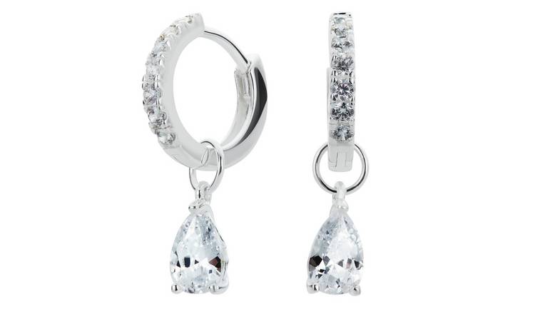 Hinged hoop earrings deals argos