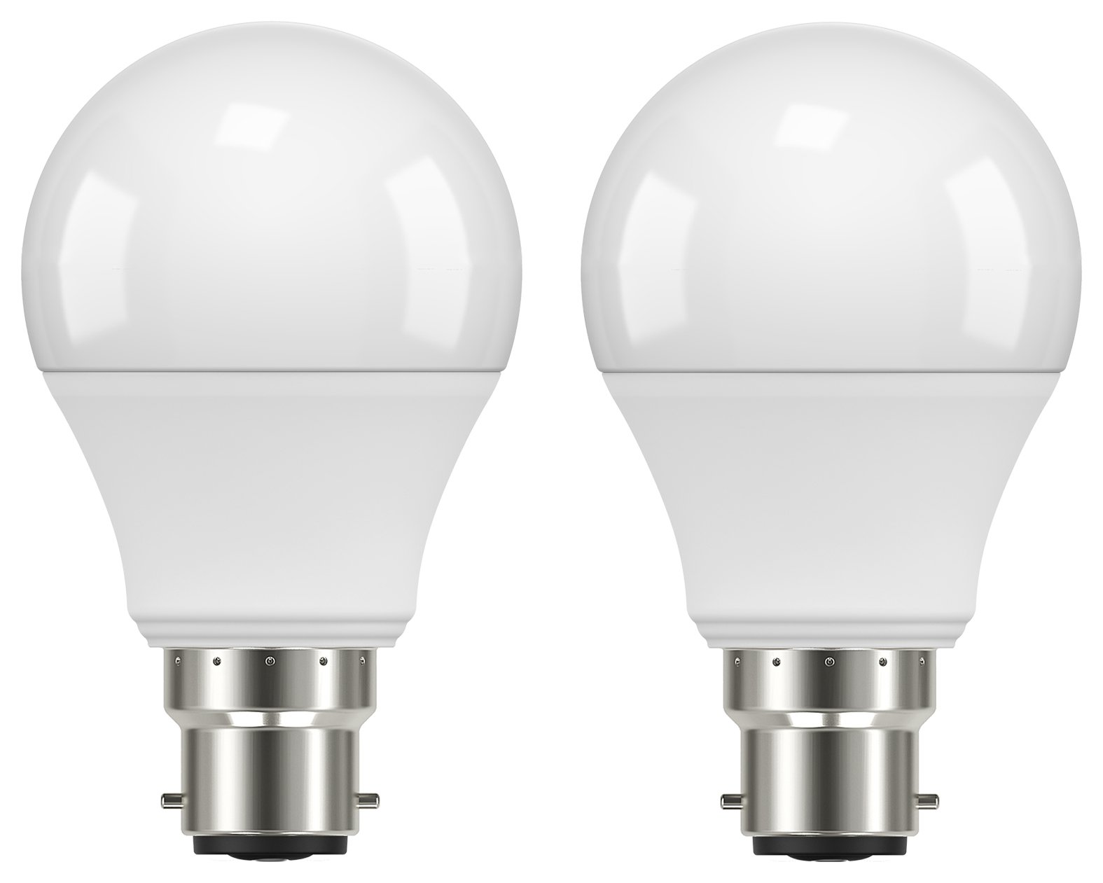 Argos Home 7.2W LED Classic BC Light Bulb - 2 Pack