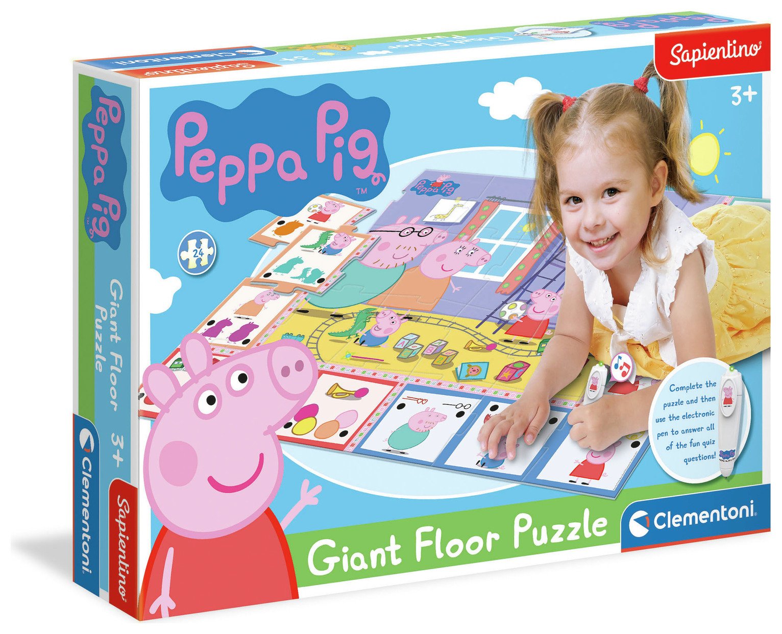 Clementoni Peppa Pig Giant Floor Puzzle review | 8.9 / 10