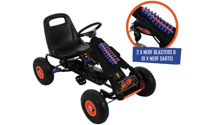 Nerf go kart store the range