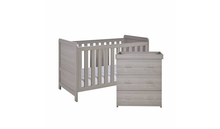 Babymore Caro 2 Piece Room Set - Grey